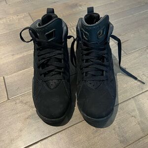 Men's Black High-Top Sneakers